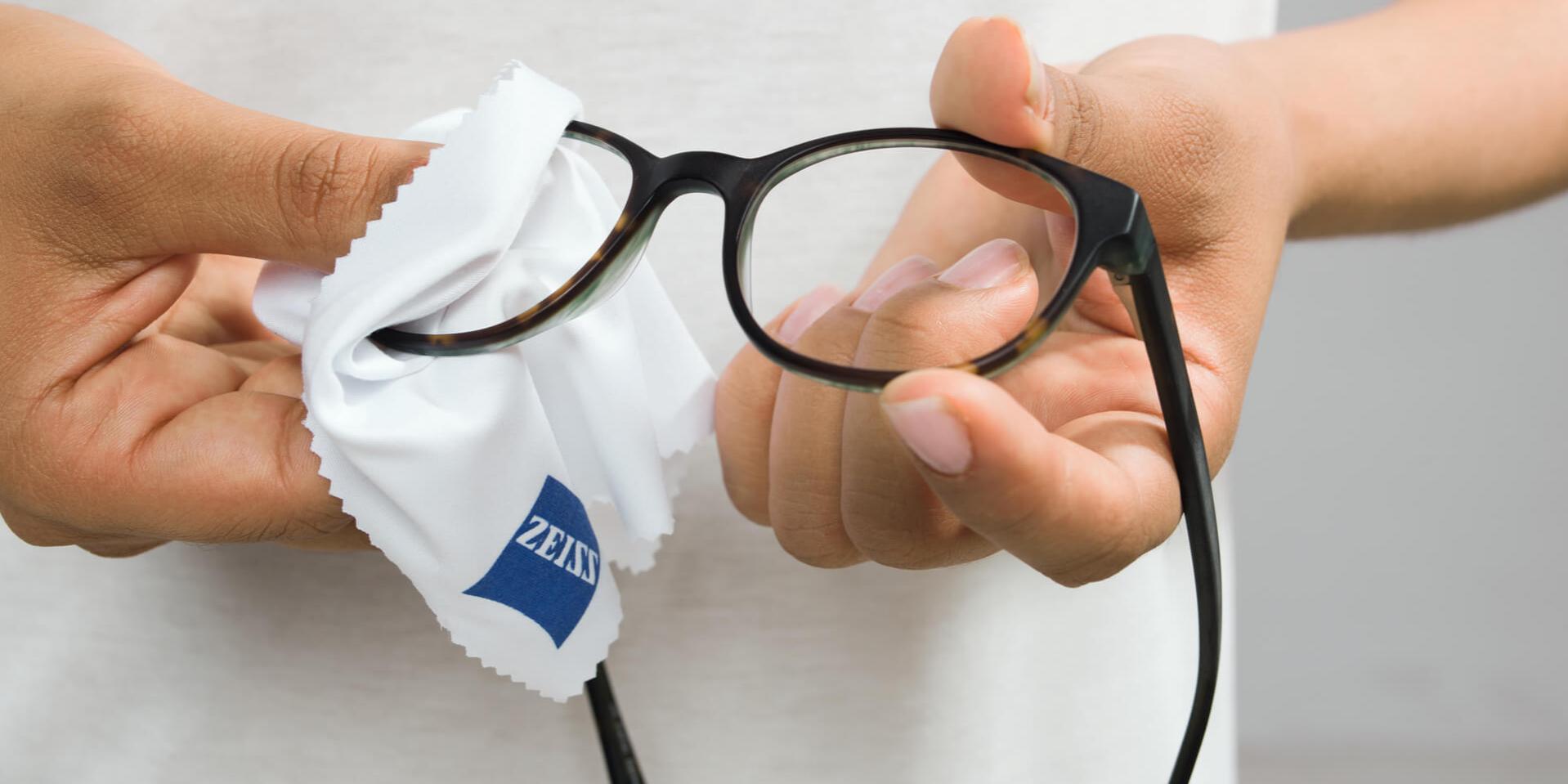 What's the right way to clean and care for your glasses? 