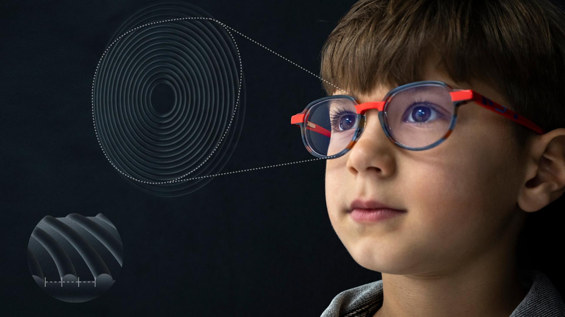 Myopia glasses top